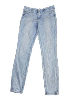 JAG Skinny Jeans Womens 8/29 Blue Light Wash Mid‎ Rise Elastic Waist Stretch